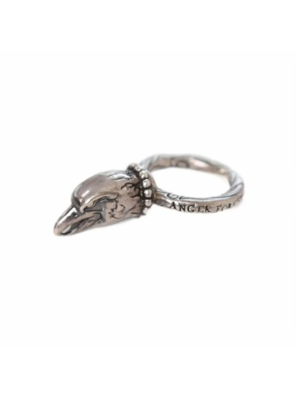Gucci Anga Forest Eagle Ring 925 Silver